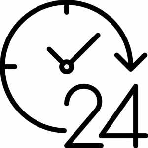 aperto 24h su 24, 7 giorni su 7